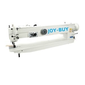 Long arm heavy duty double synchronous herringbone zigzag sewing machine