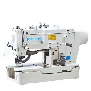 Direct drive automatic thread trimmer flat head buttonhole machine