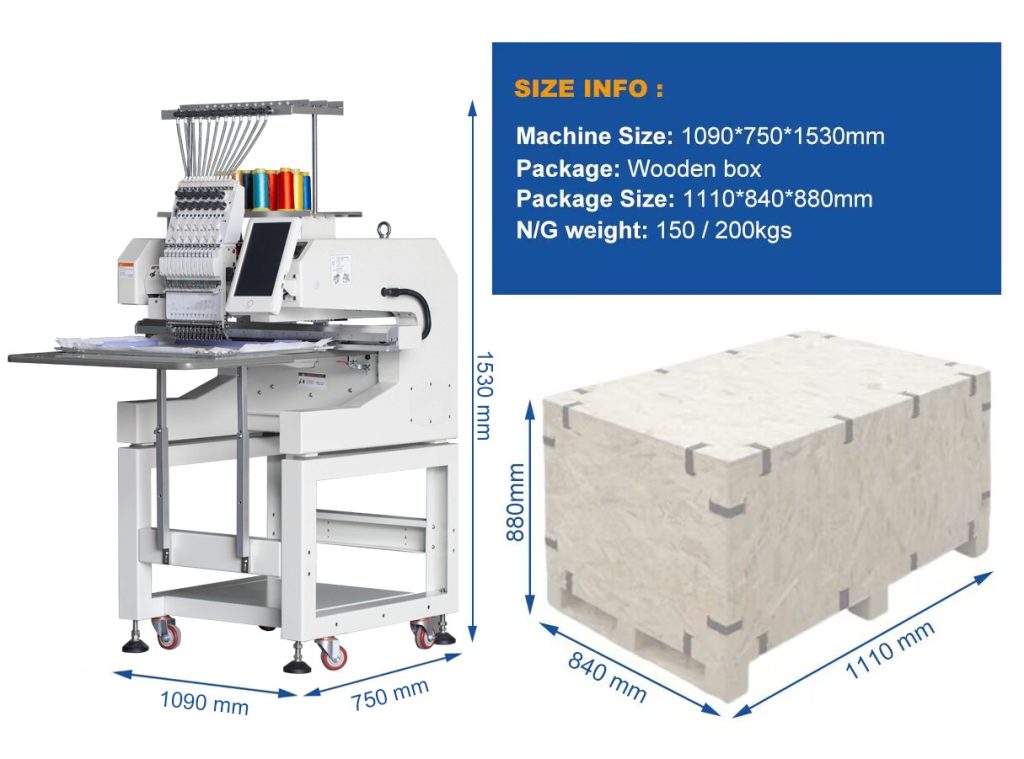 Computer embroidery machine